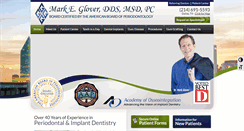 Desktop Screenshot of markgloverdds.com